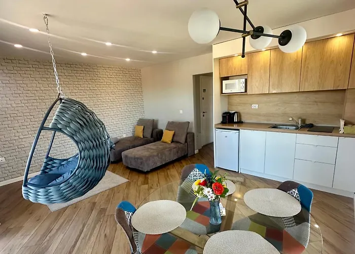 Apartment с люлка и гледка в The House с термална зона *